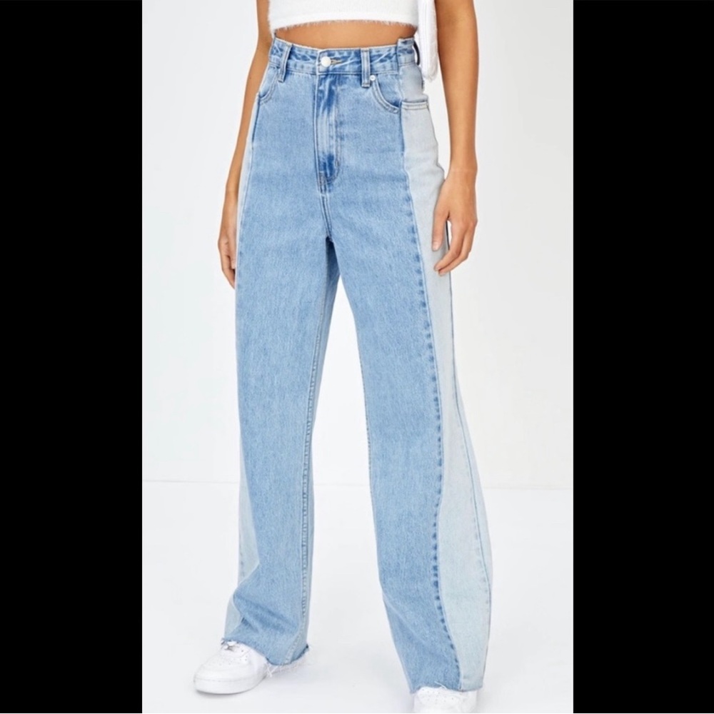 Glassons two tone denim jeans